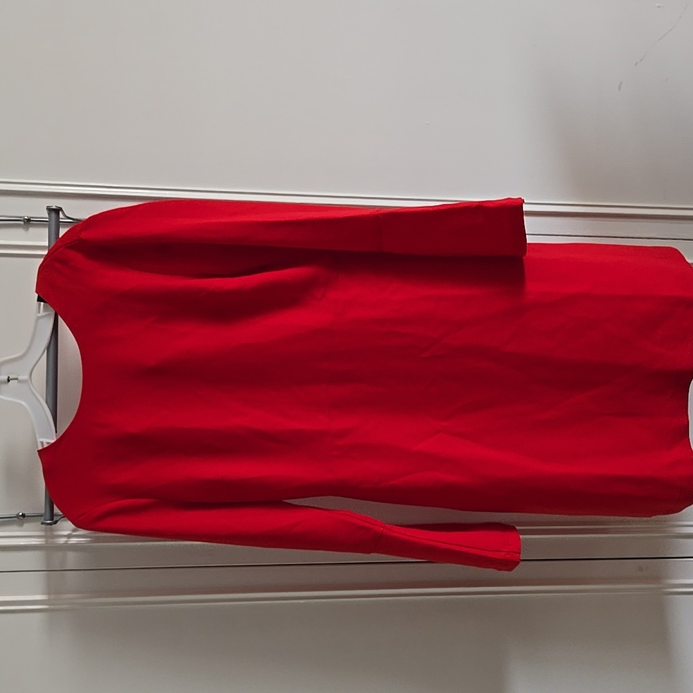 Banana Republic Red Sheath Dress Size 8